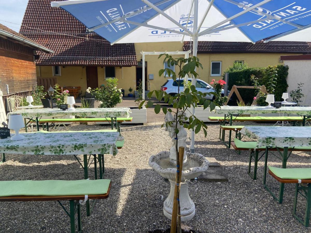 Gasthaus Zur Rose Aalen Exterior foto