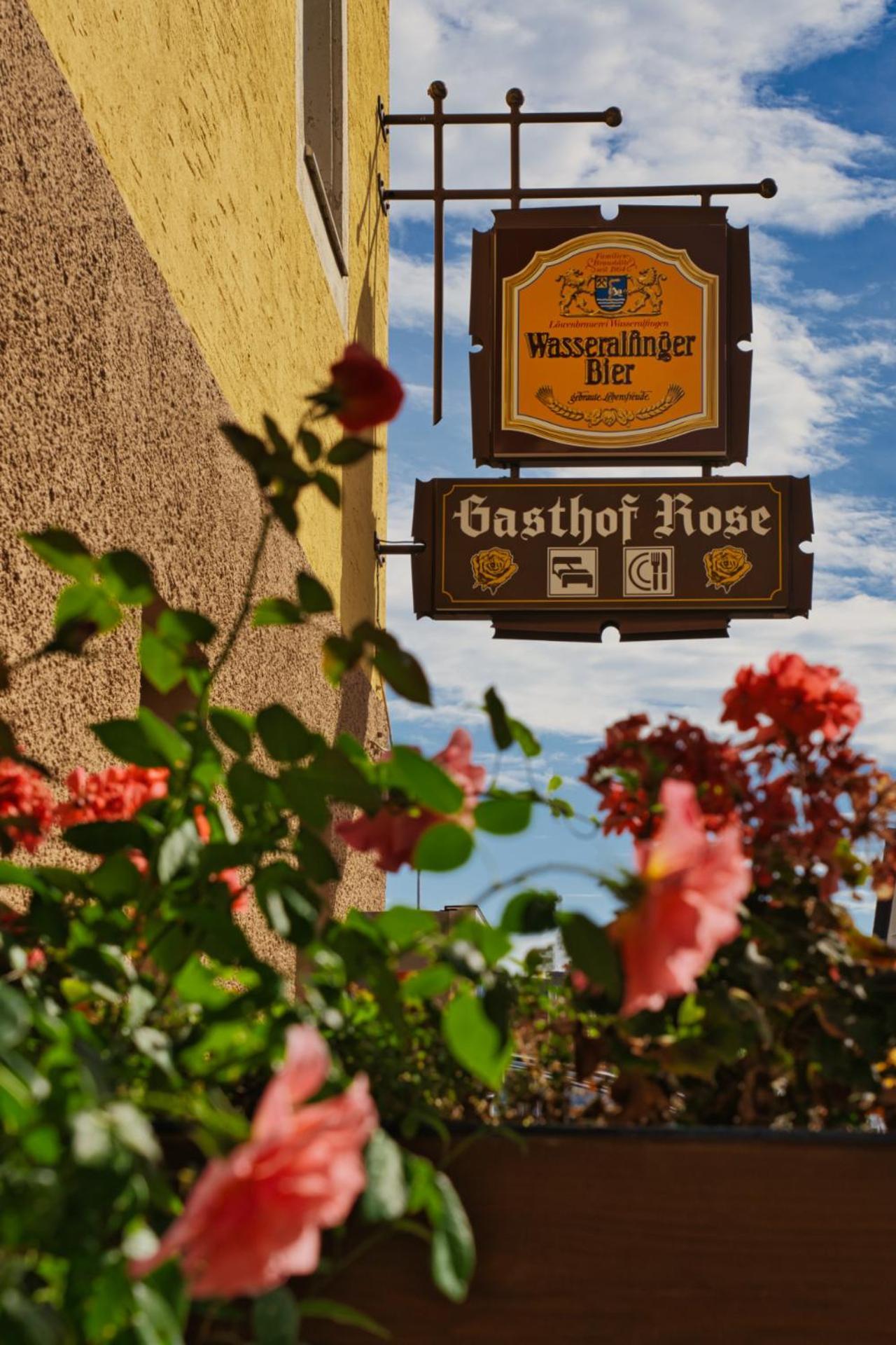 Gasthaus Zur Rose Aalen Exterior foto